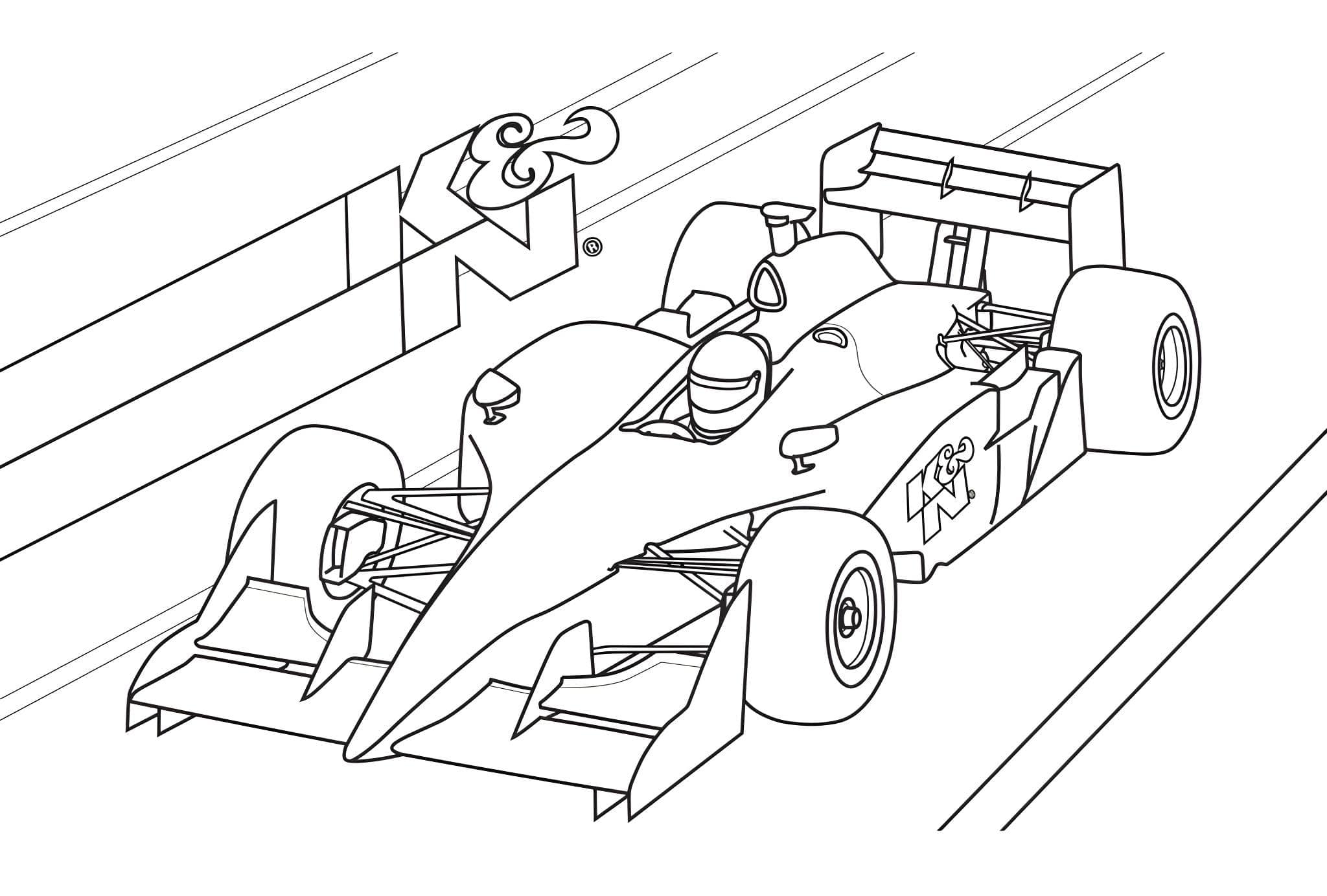 Formula 1 boyama resmi