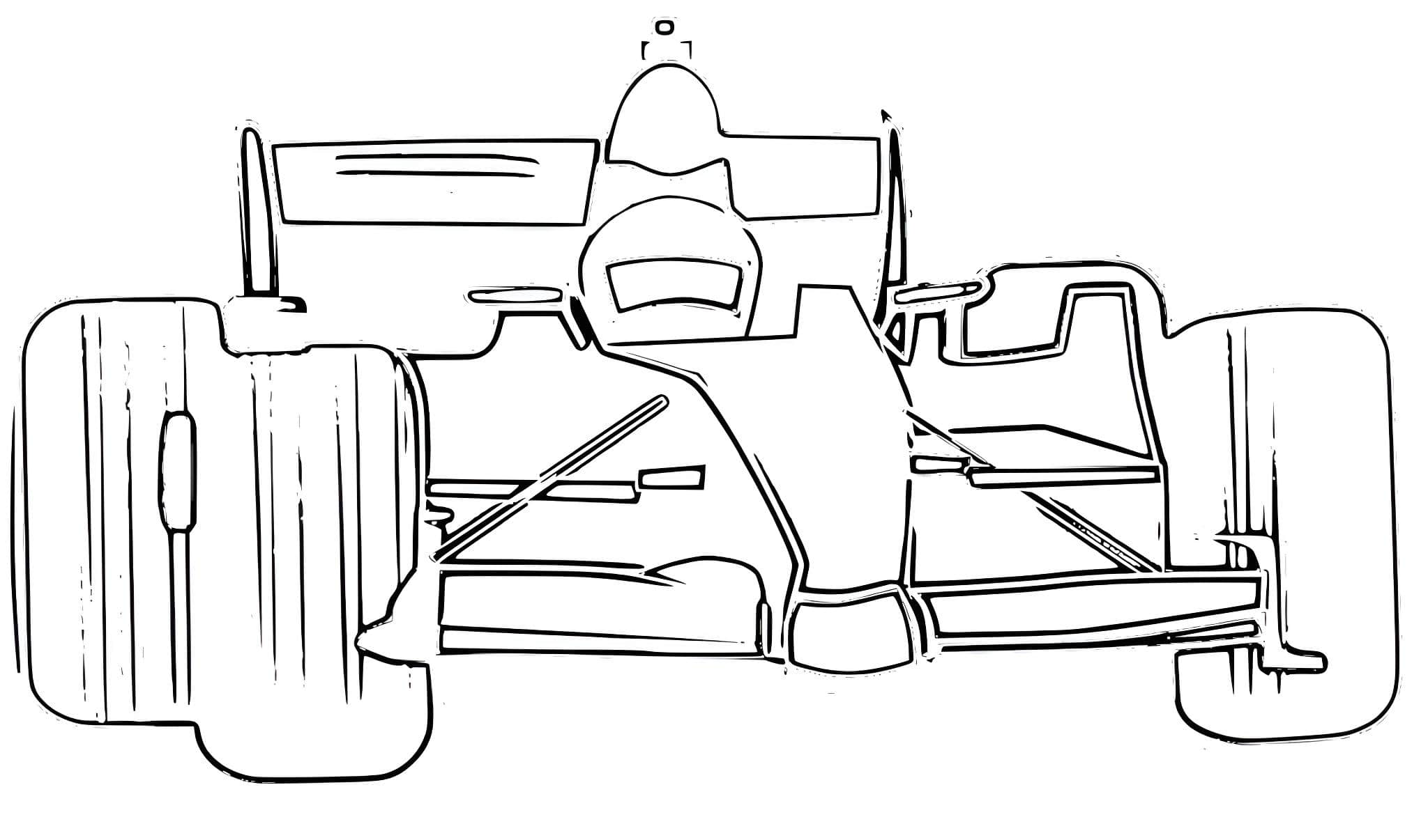 Formula 1 boyama ve yazdırma icin resim