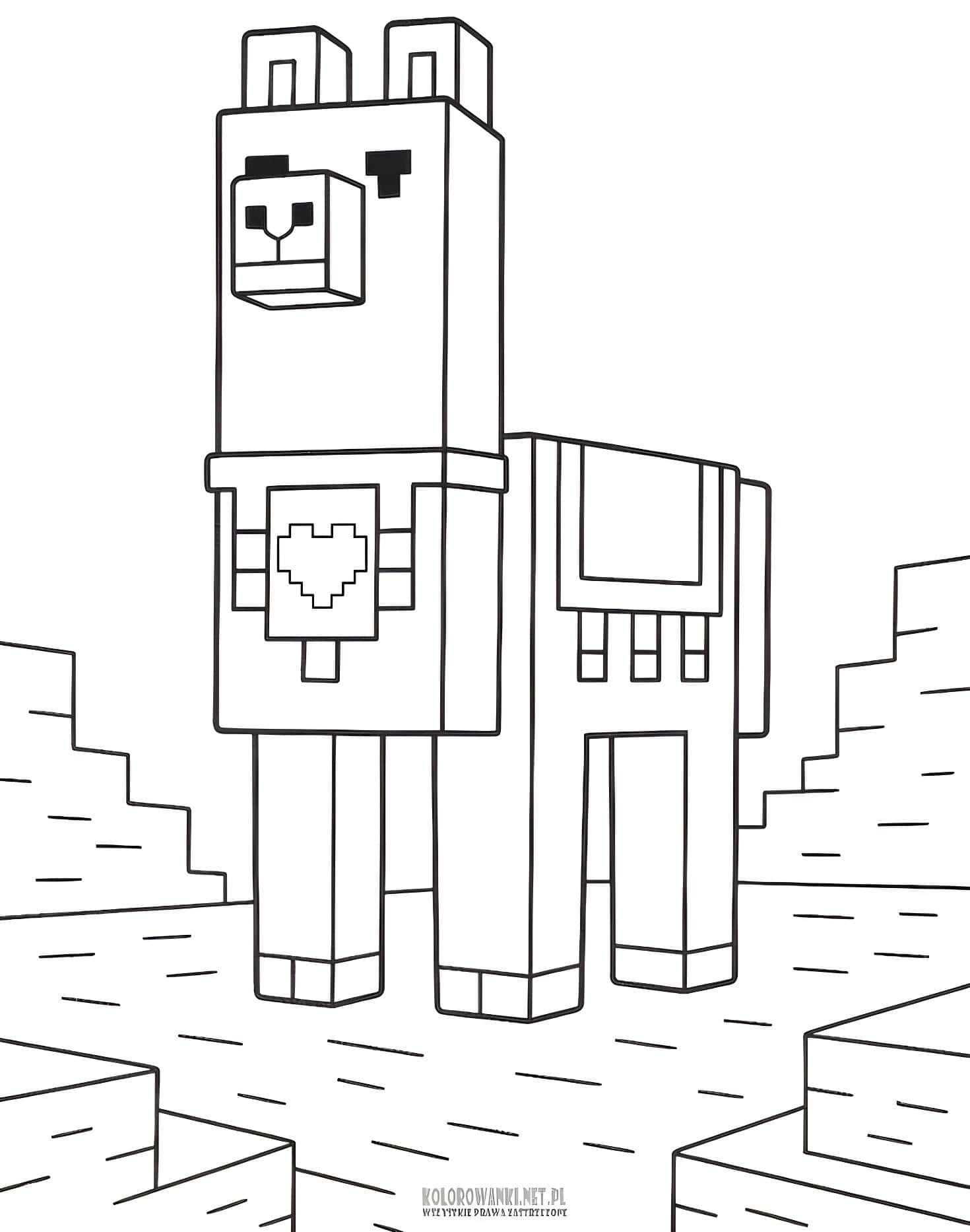 Minecraft alev çizimi yazdırmak için